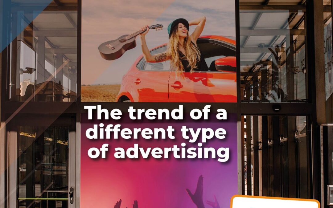 The trend of a different type of advertising, 1 analysis in this regard